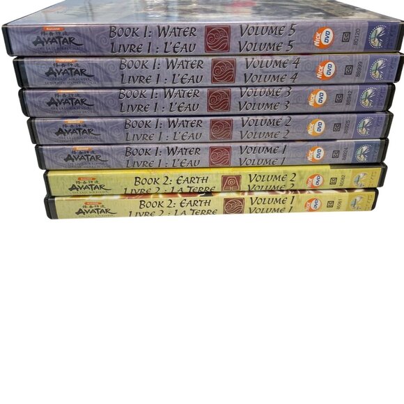 Avatar: The Last Airbender 1 & 2 DVD Set Water & Earth Volumes 1-5 Multilingual - Picture 6 of 9